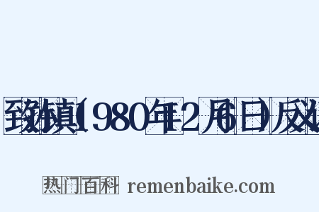 致孙镇（1980年12月6日）反义词是什么意思的图片